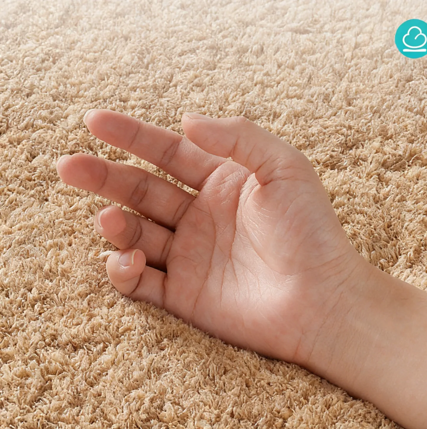 Soft Bathroom Flocked Rug