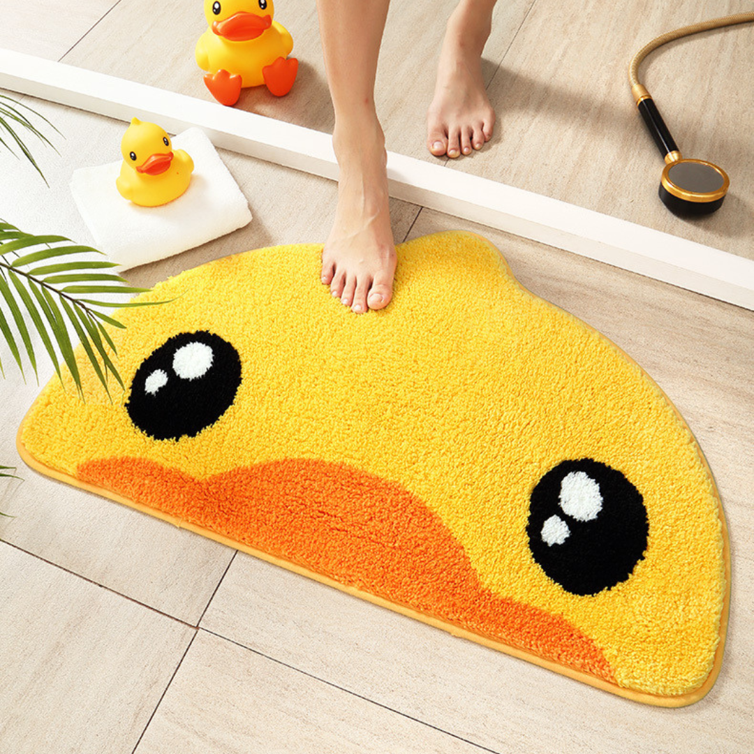 Playful Little Duck Tufted Rug