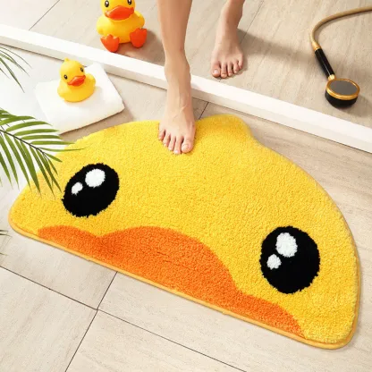 Playful Little Duck Tufted Rug