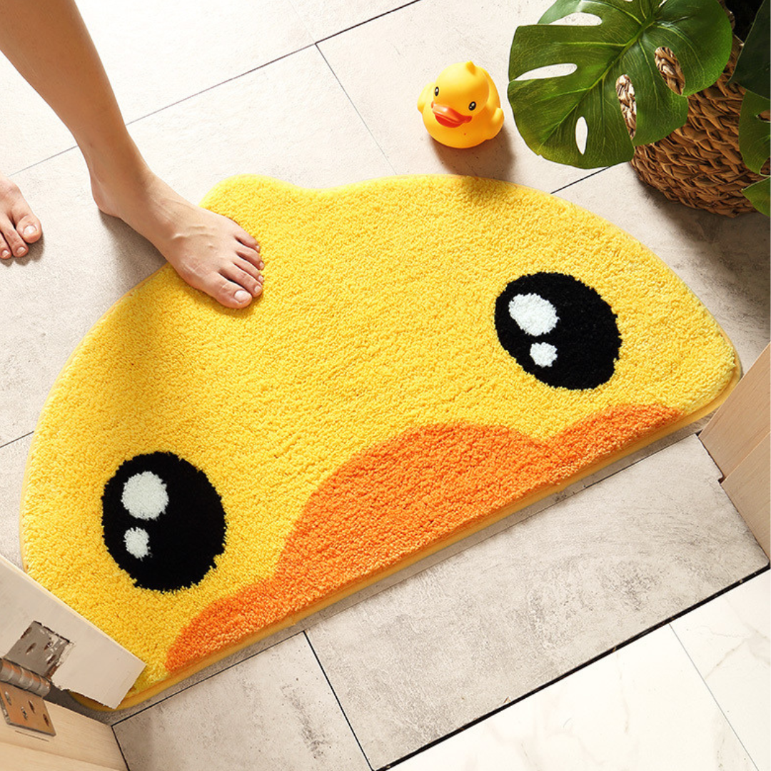 Playful Little Duck Tufted Rug