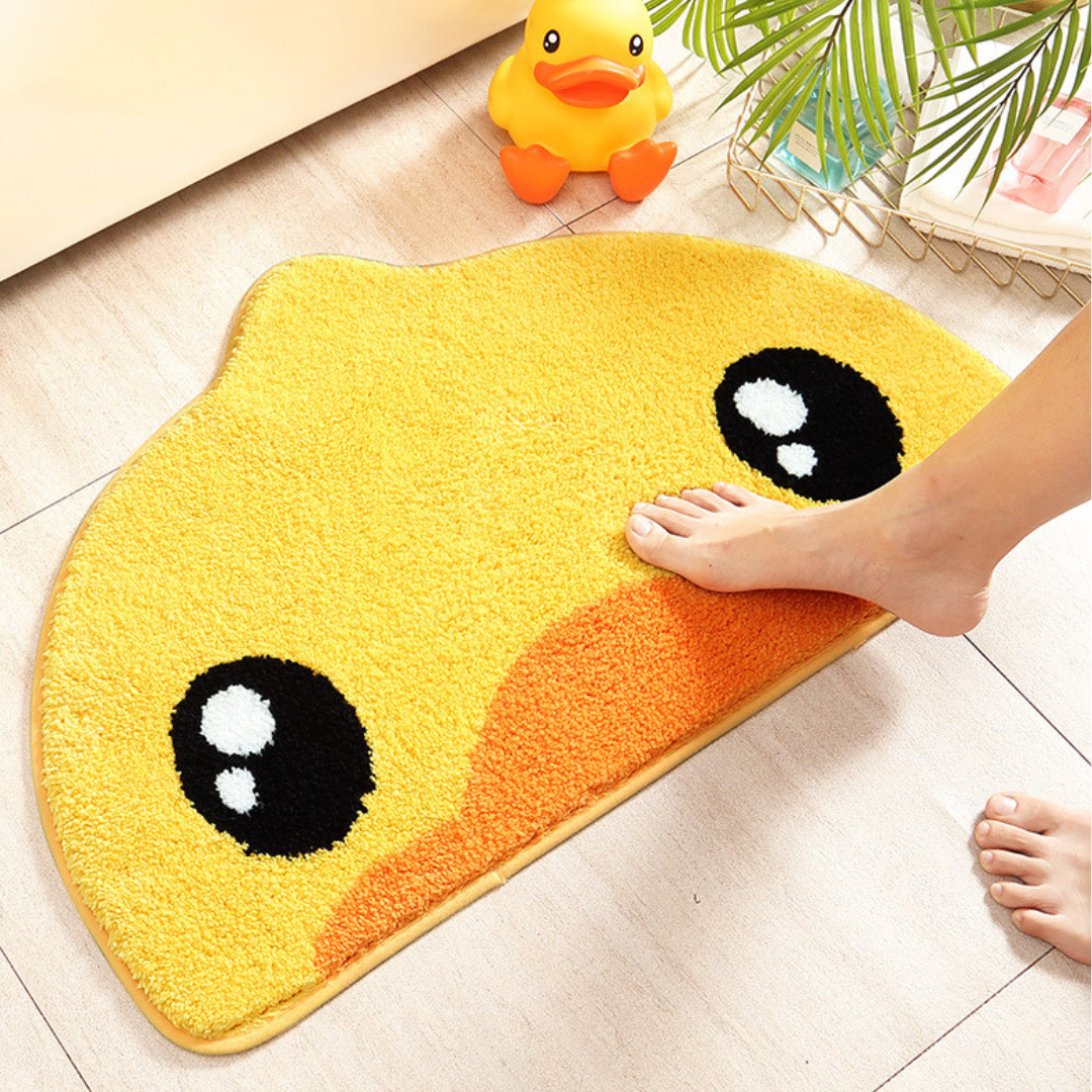 Playful Little Duck Tufted Rug