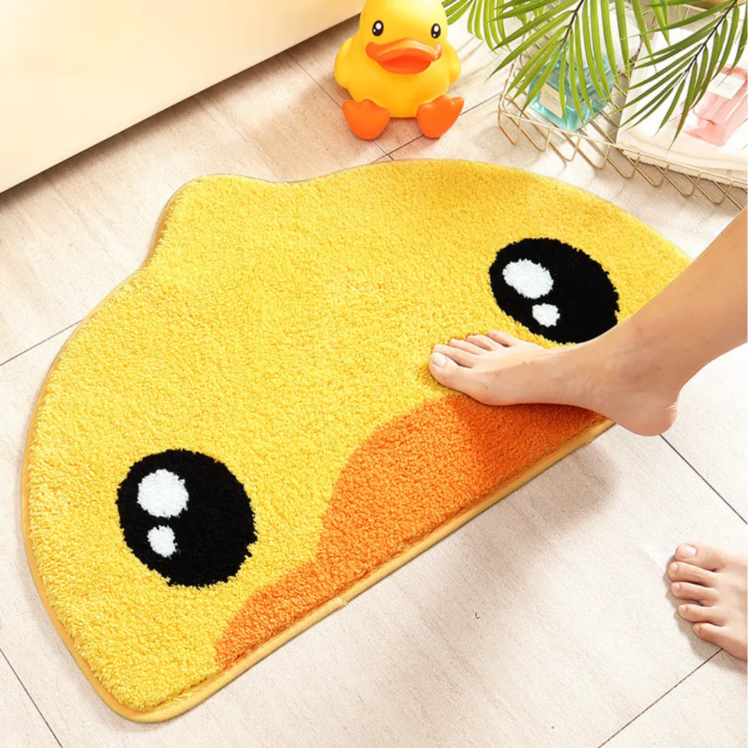 Playful Little Duck Tufted Rug