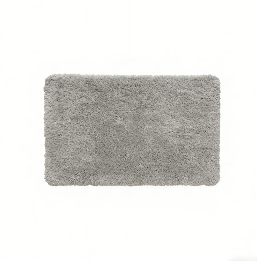 Soft Bathroom Flocked Rug
