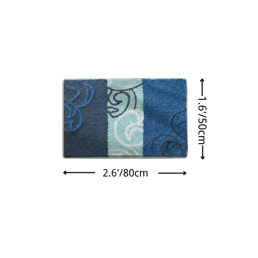 Calm Coastal Flocked Rug