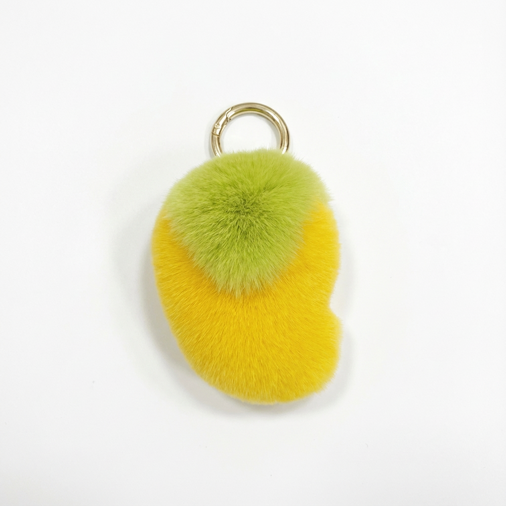 Mango Plush Keychain Bag Charm