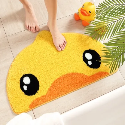 Playful Little Duck Tufted Rug
