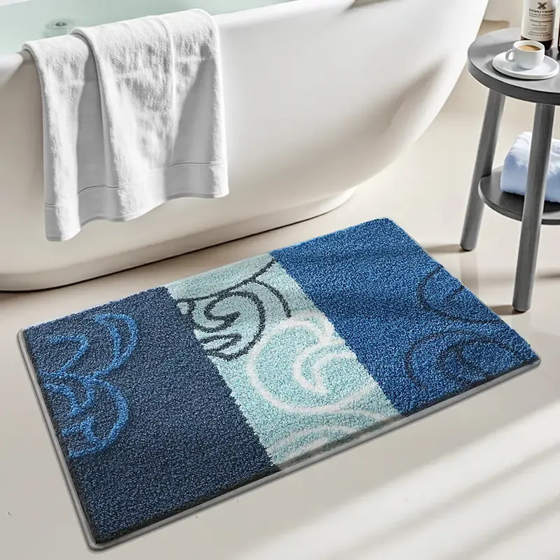 Calm Coastal Flocked Rug