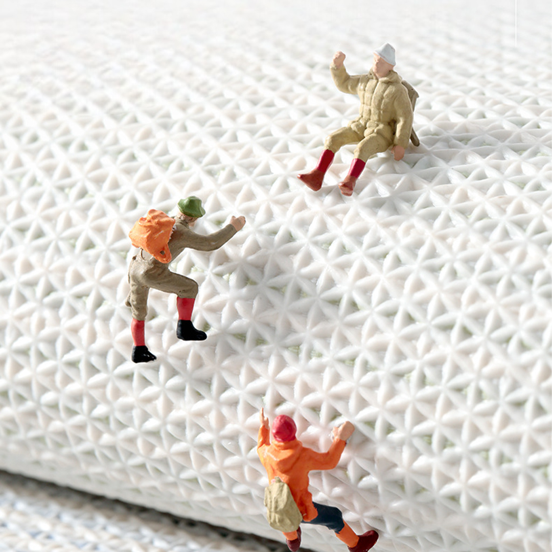 Twisted Checkered Flocked Rug