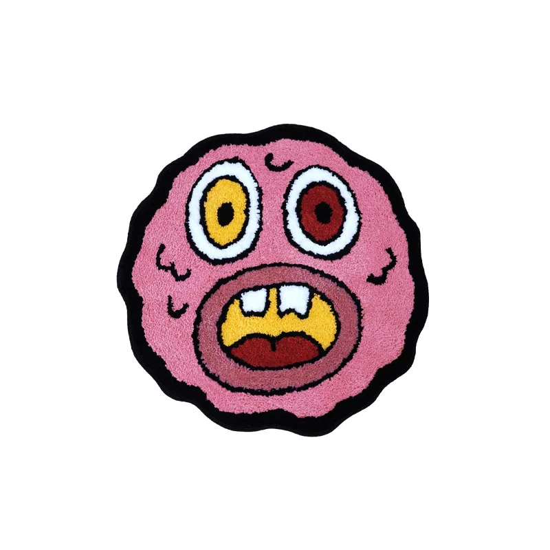 Modern Check Flocked Rug - BRENETTI