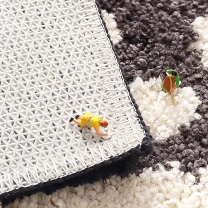 Kitten Trio Flocked Rug