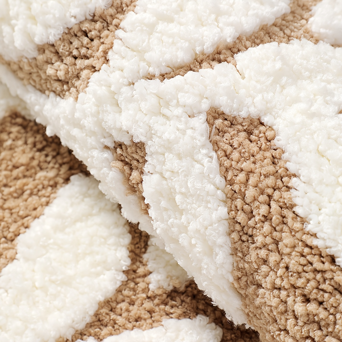 Lush Leaves Flocked Rug