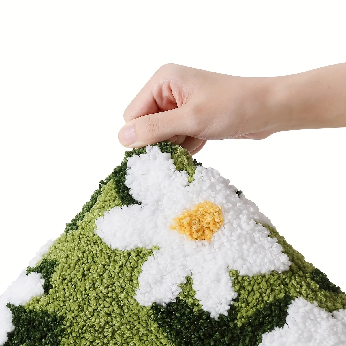Daisy Garden Flocked Rug