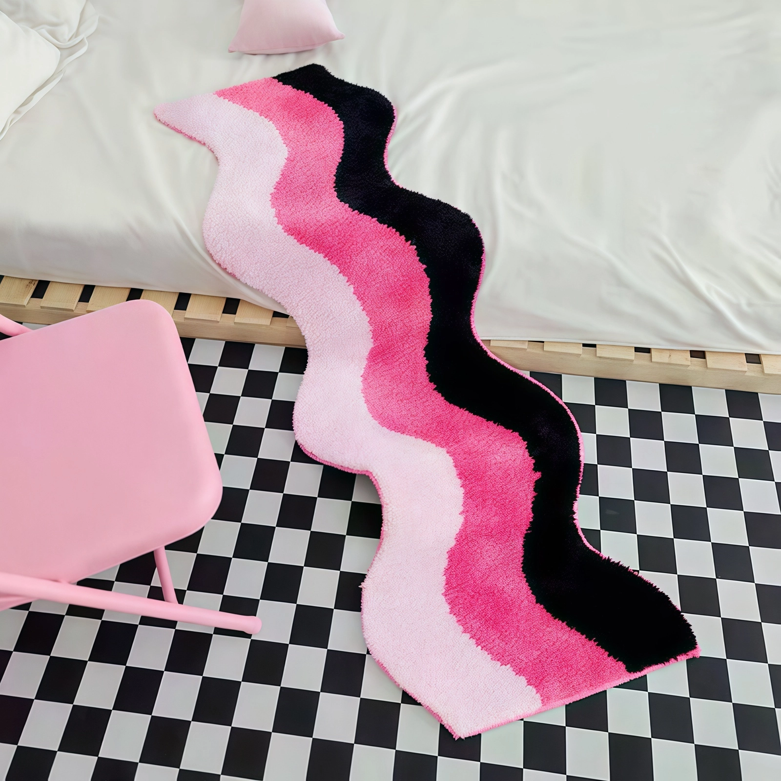 Pop Irregular Flocked Rug