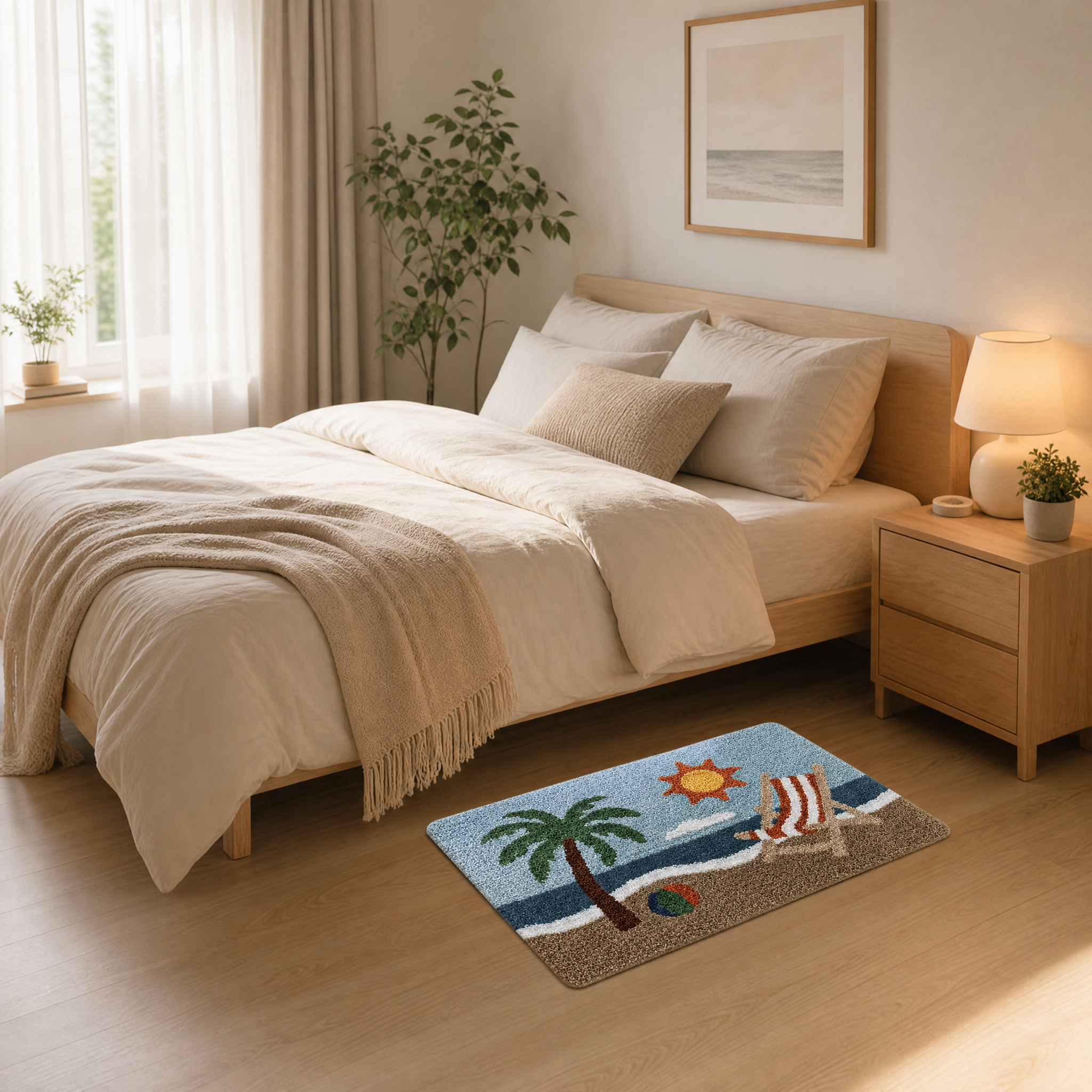 Palm Beach Lounge Flocked Rug