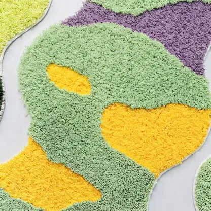 Dream Wave Flocked Rug