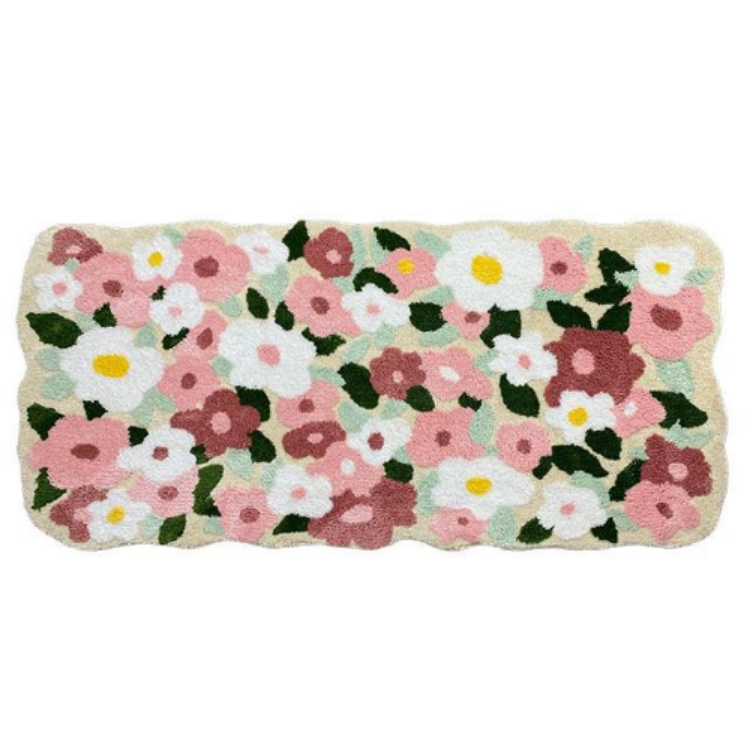 Blossom Flocked Rug