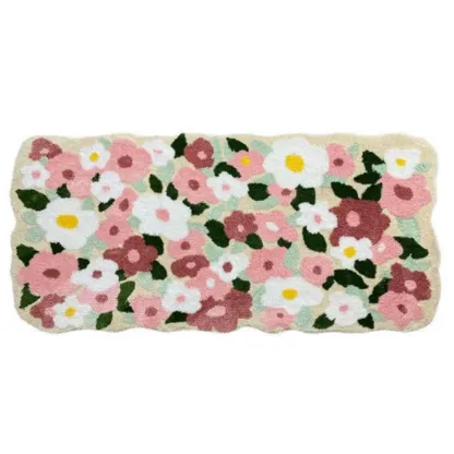 Blossom Flocked Rug