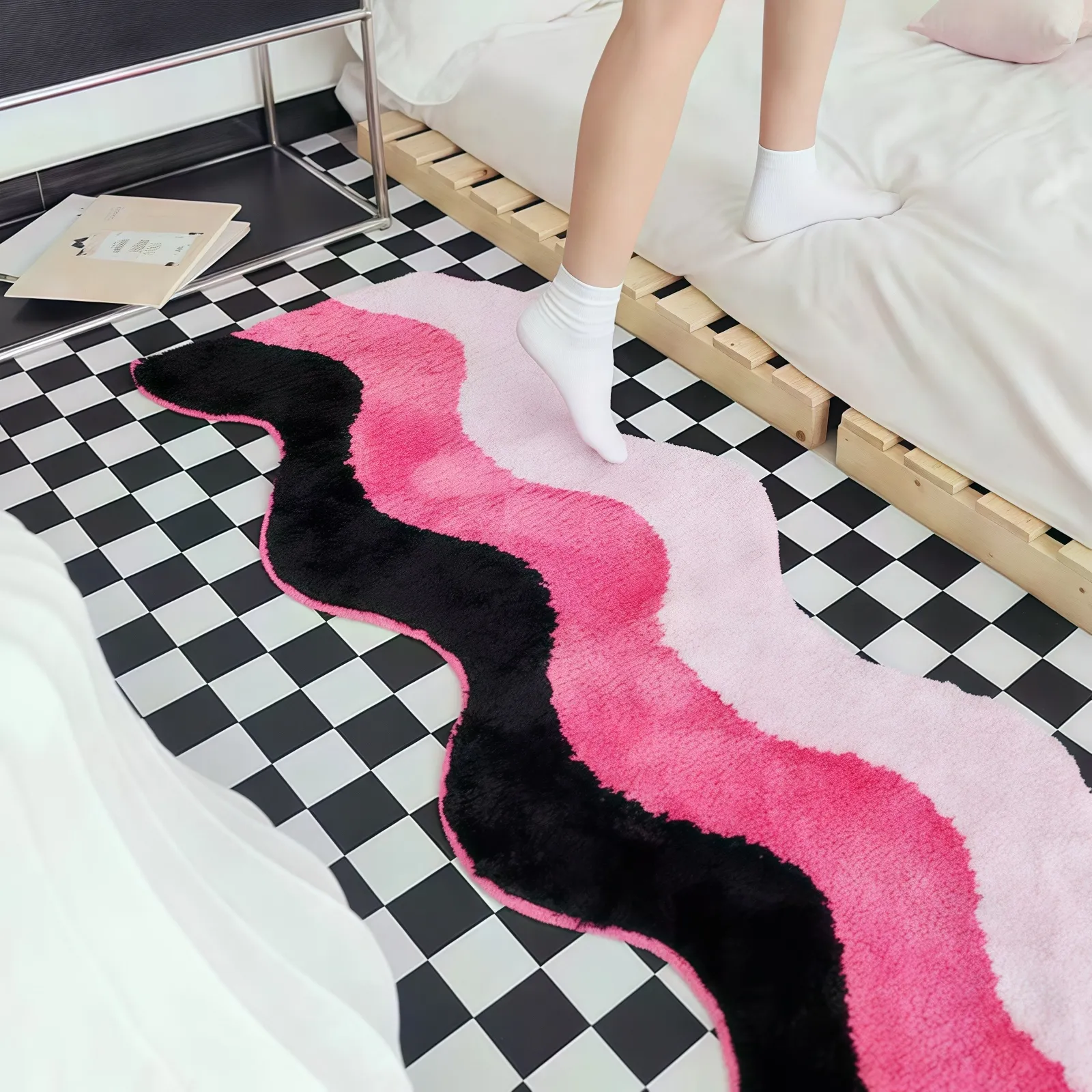 Pop Irregular Flocked Rug