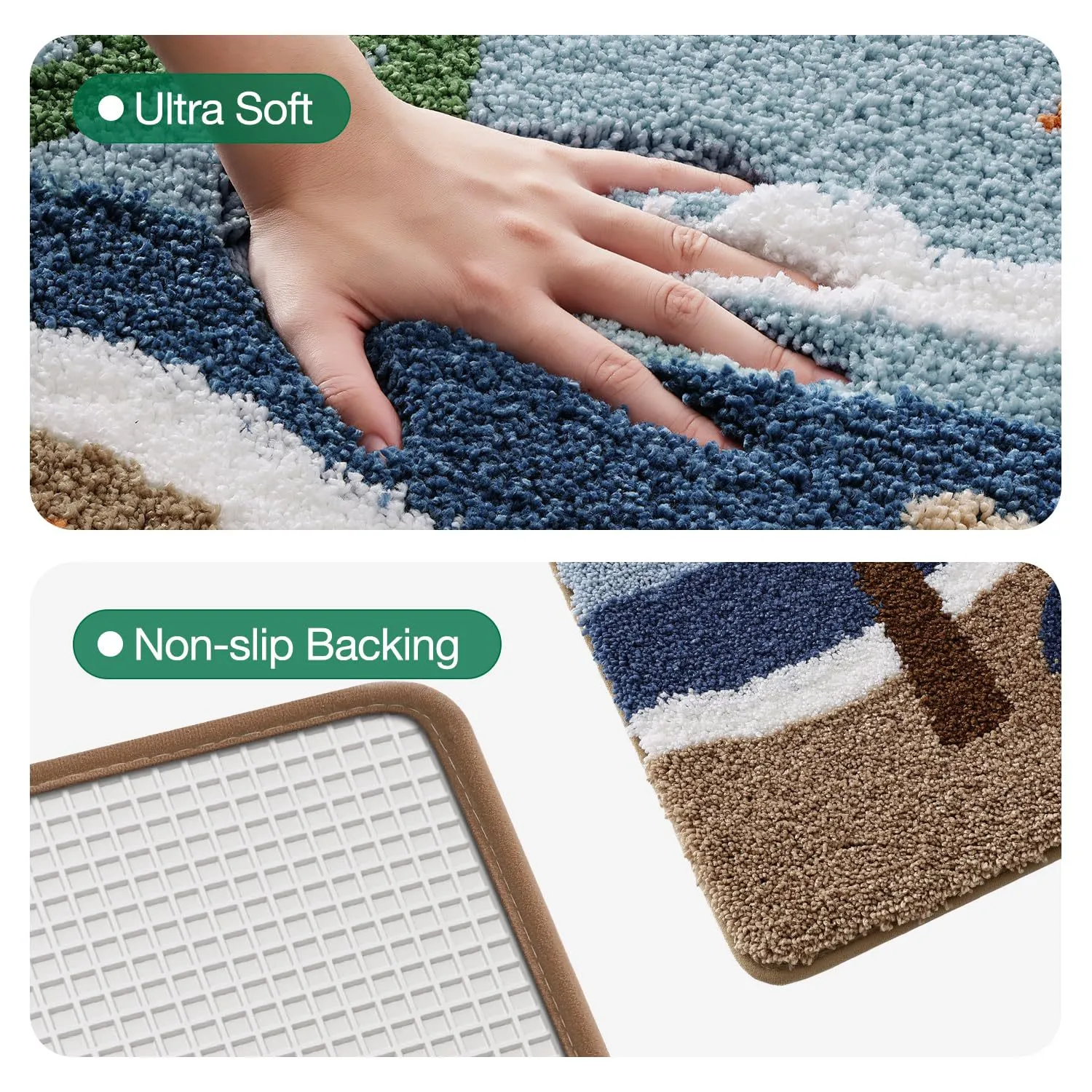 Palm Beach Lounge Flocked Rug