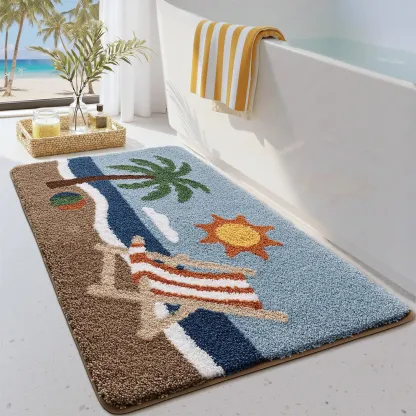 Palm Beach Lounge Flocked Rug