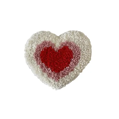 Heartfelt Romance Hand-tufted Flocked Coasters-BRENETTI