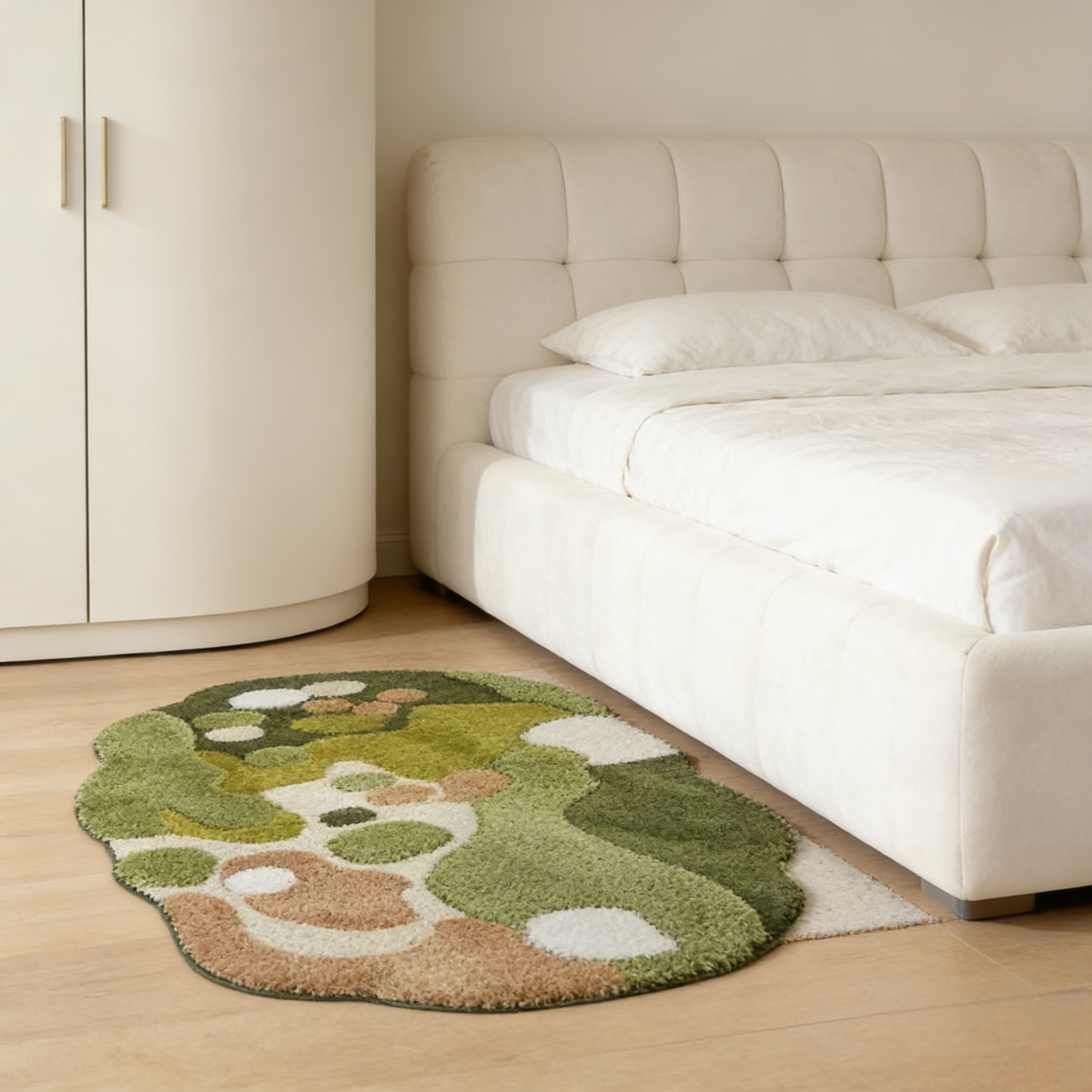 Enchanted Forest Flocked Rug