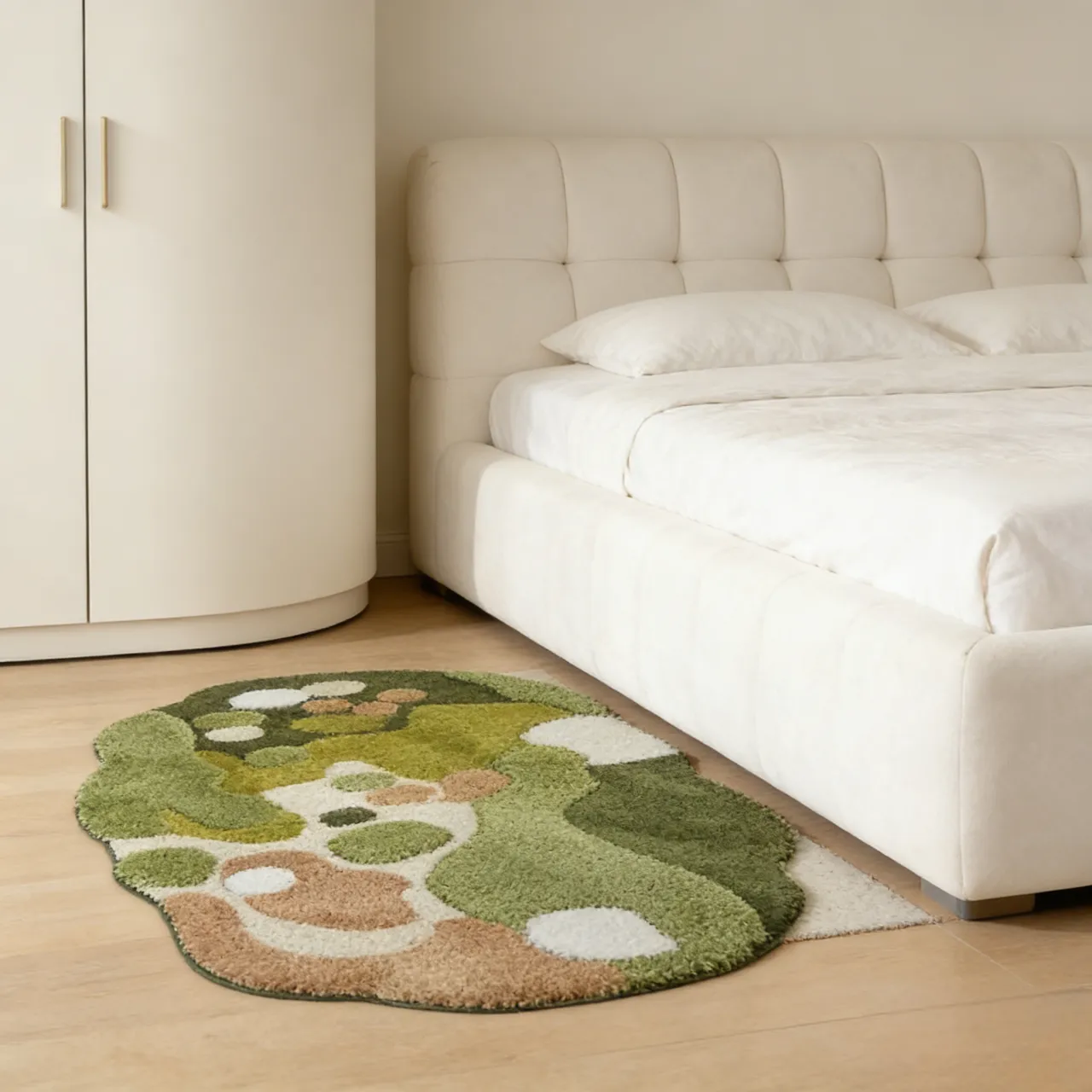 Enchanted Forest Flocked Rug