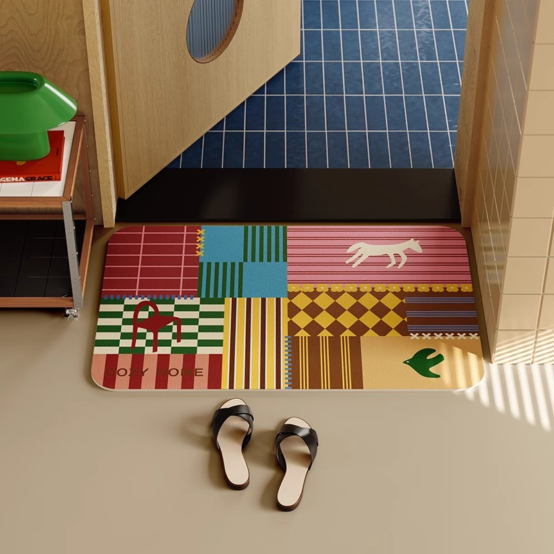 Memphis Mood Diatomaceous Earth Mat