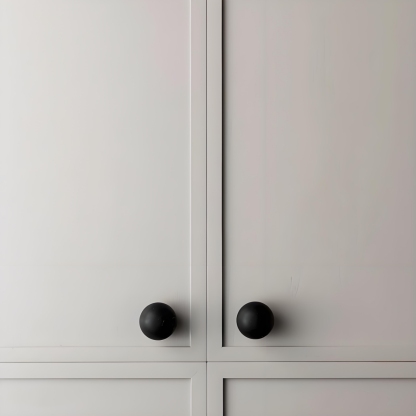 Sphere Matte Black Knob