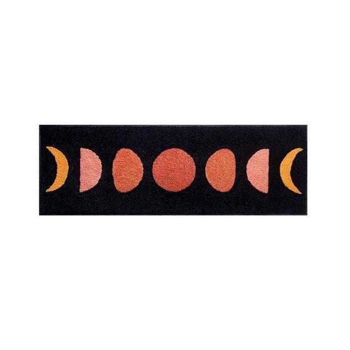 Moon Flocked Rug