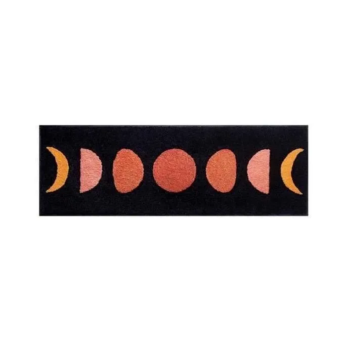 Moon Flocked Rug - BRENETTI