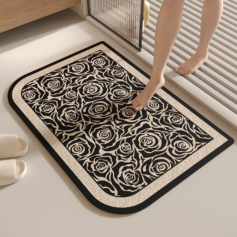 Elegant Roses Diatomaceous Earth Mat