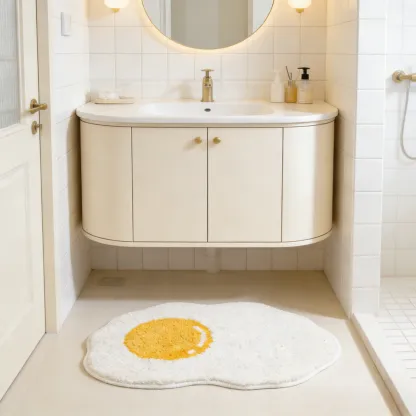 Egg Flocked Rug