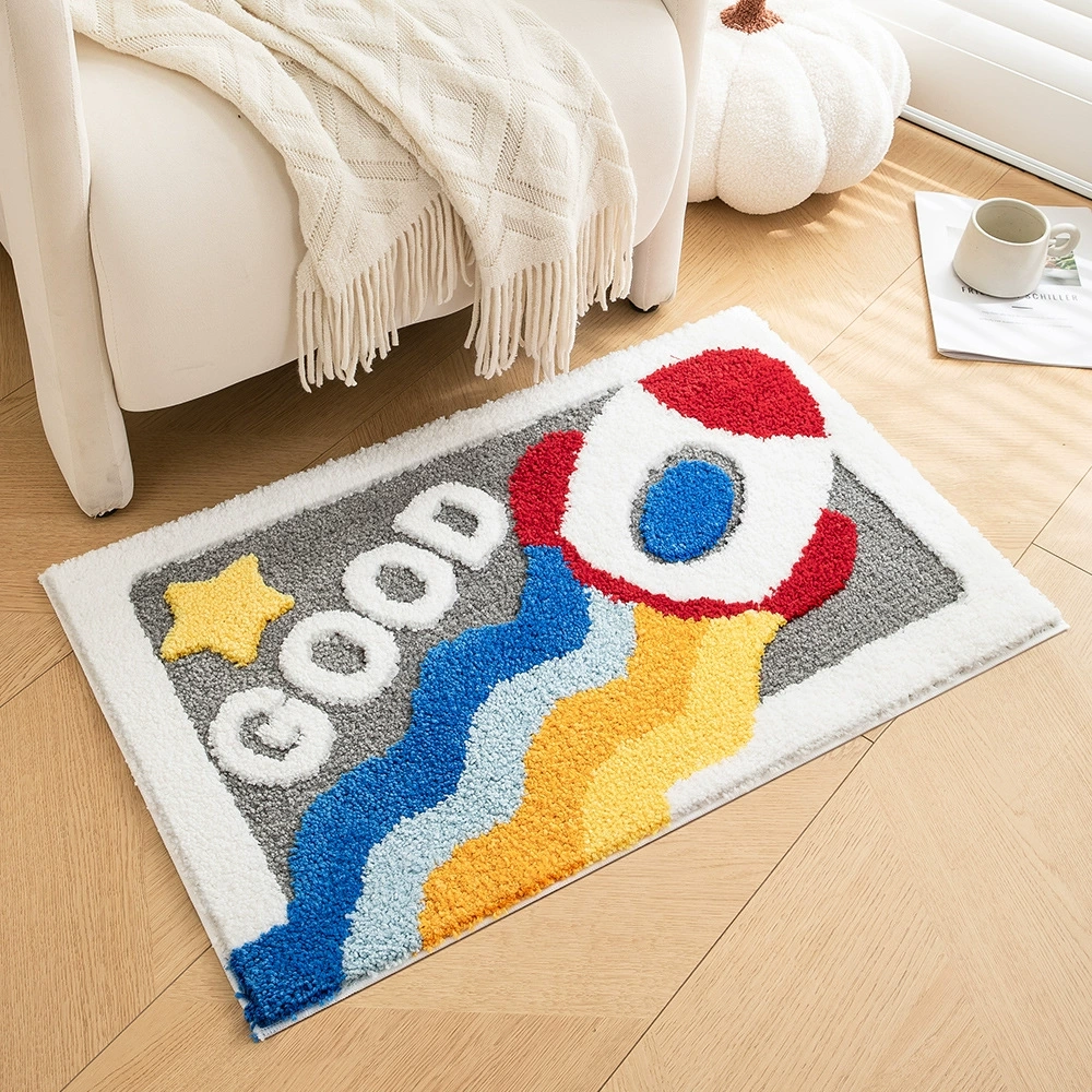 Rocky Flocked Rug