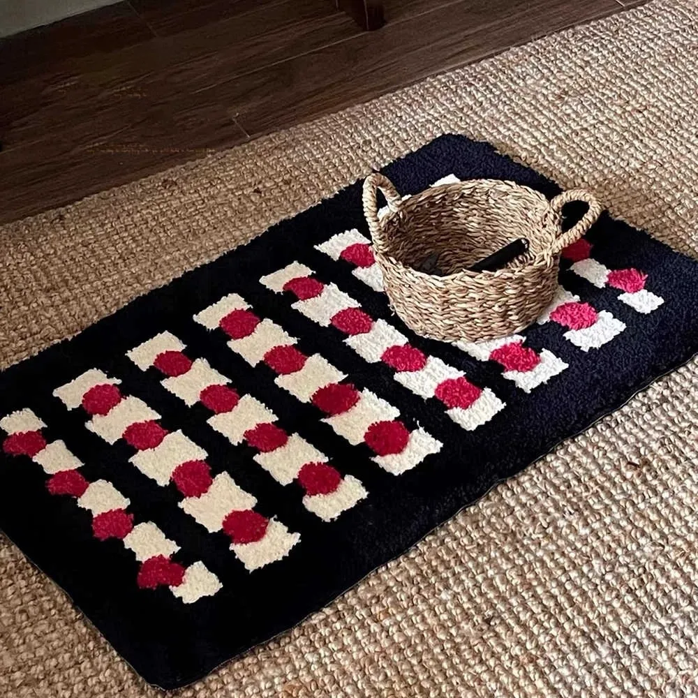 Punchy Pop Flocked Rug