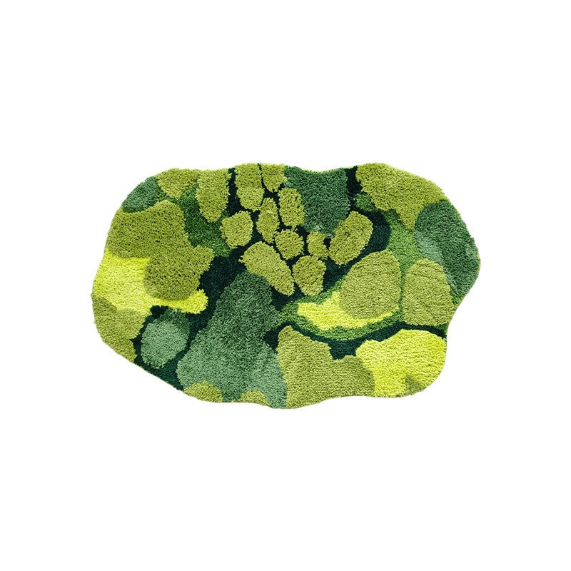 Moss Flocked Rug