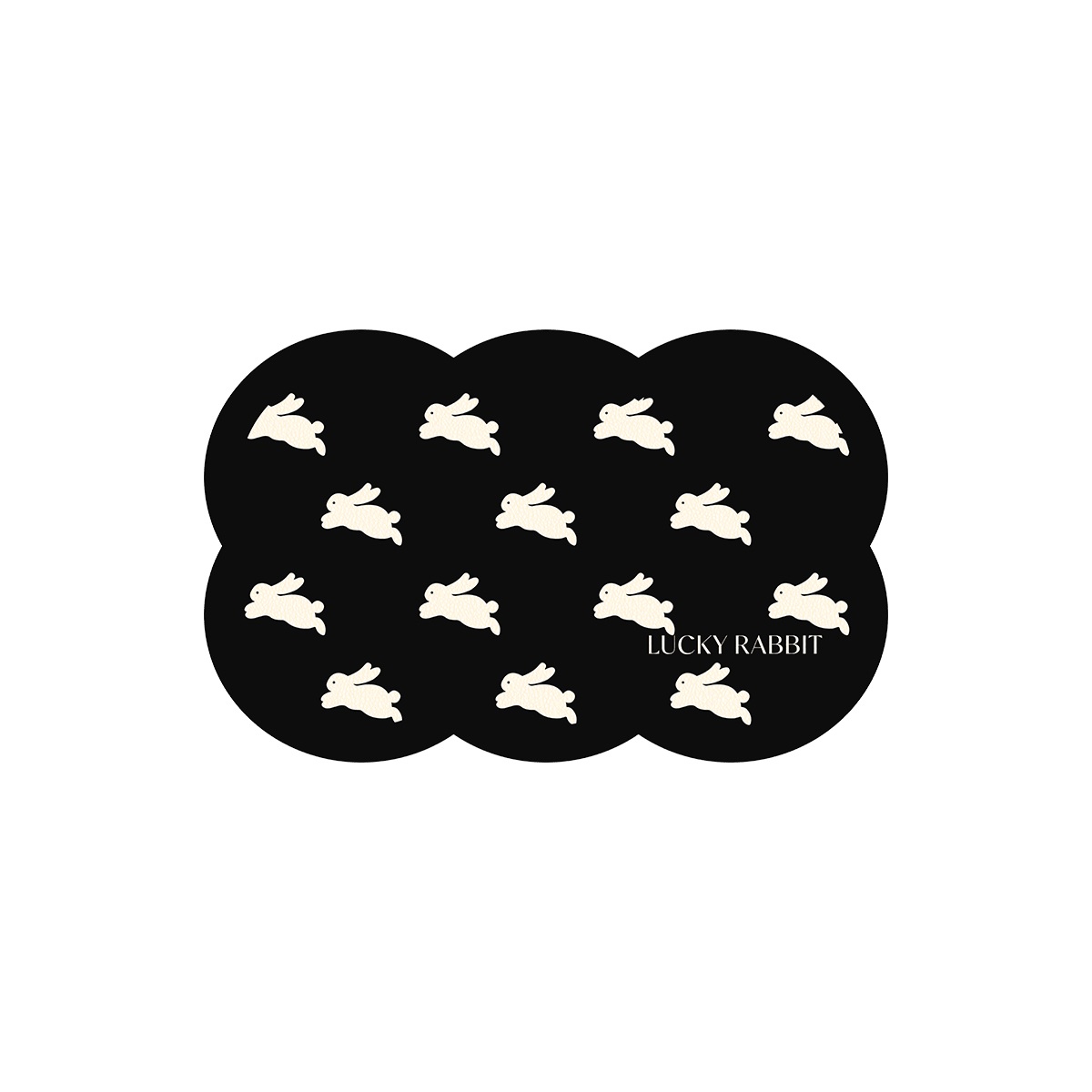 Bunny Diatomaceous Earth Bath Mat