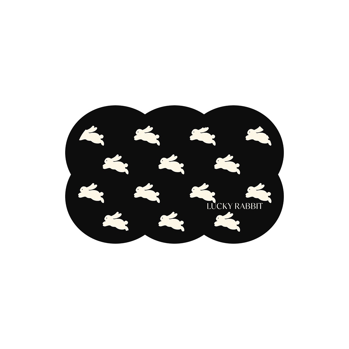 Bunny Diatomaceous Earth Bath Mat