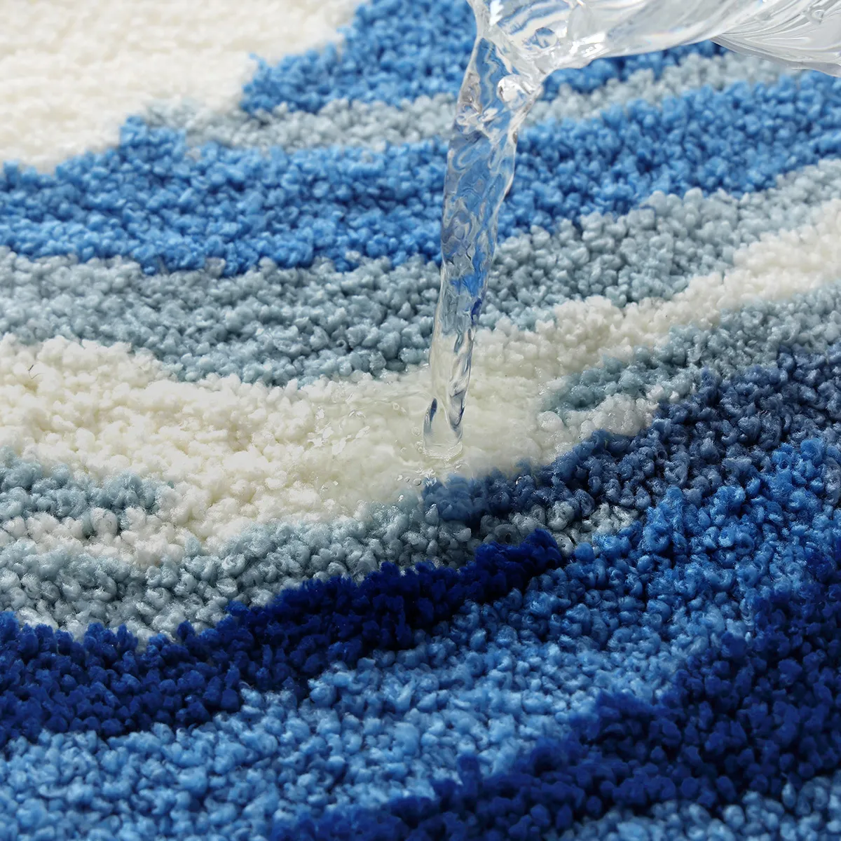 Ocean Majesty Flocked Rug