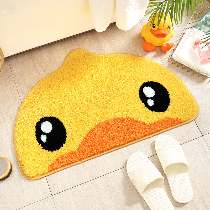 Playful Little Duck Tufted Rug
