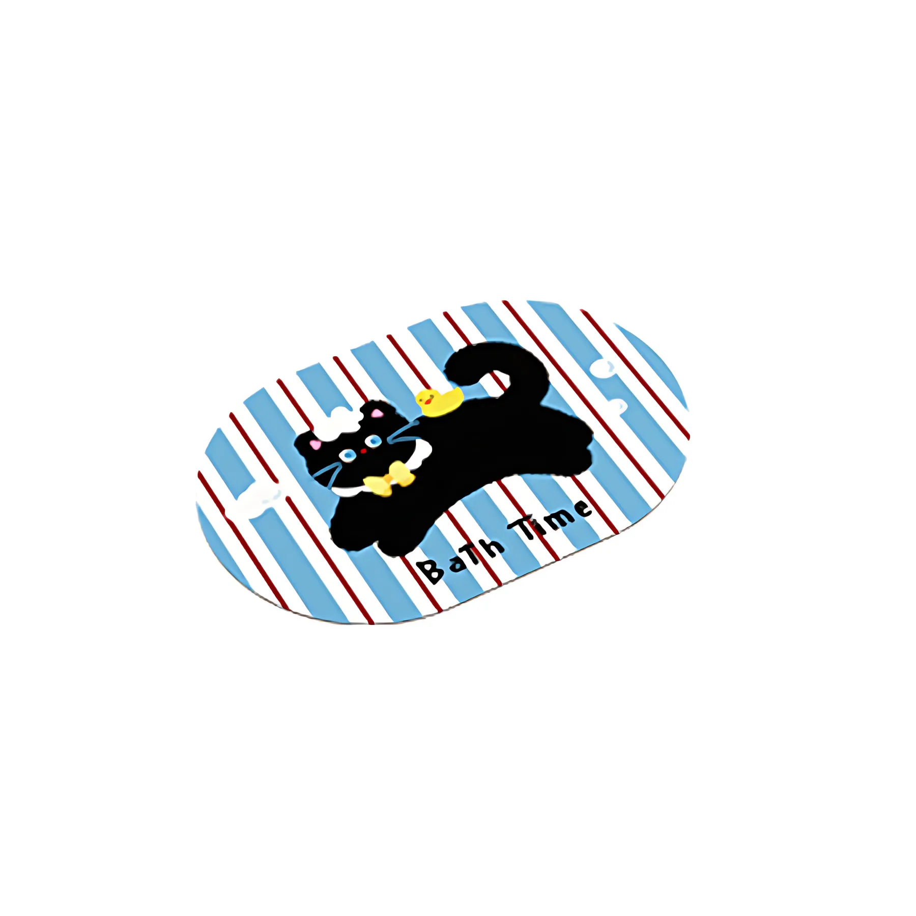 Leopard Print Diatomaceous Earth Bath Mat