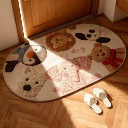 [Copy]Polka Circle Diatomaceous Earth Mat