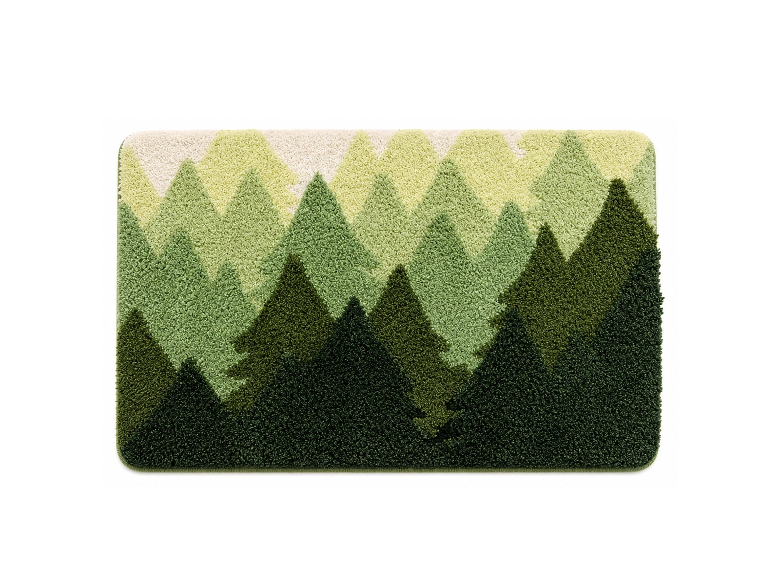 Mountain Vista Flocked Rug
