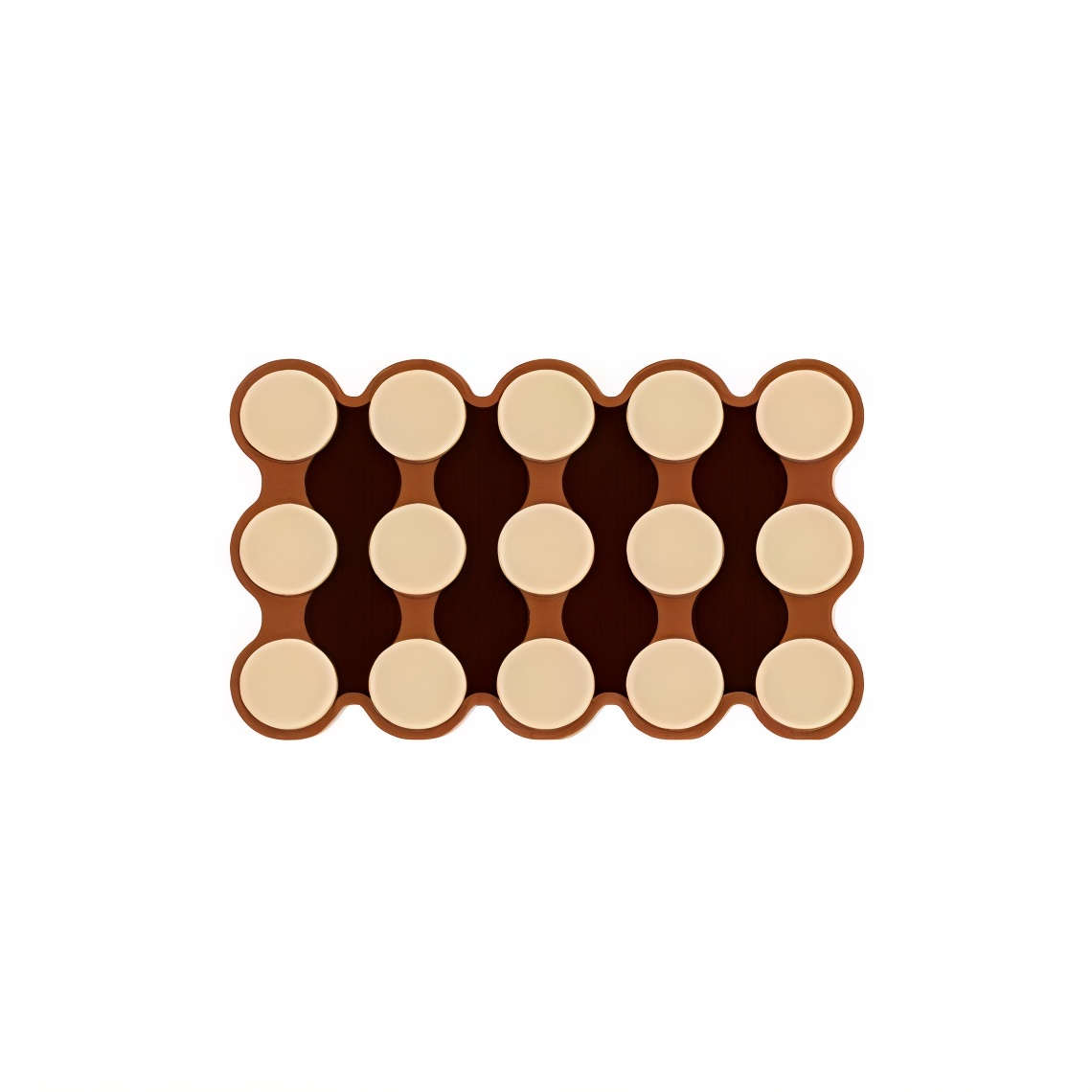 Polka Dot Diatomaceous Earth Bath Mat