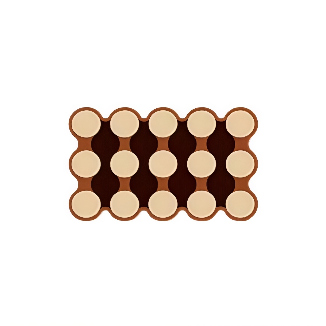 Polka Dot Diatomaceous Earth Bath Mat