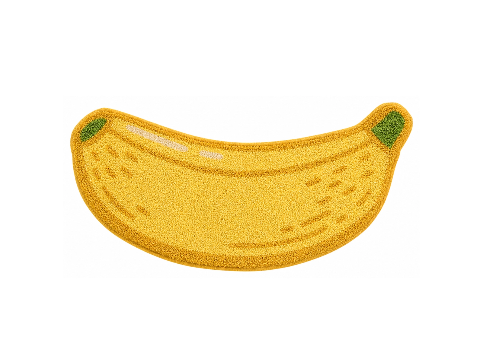 Banana Bliss Flocked Rug