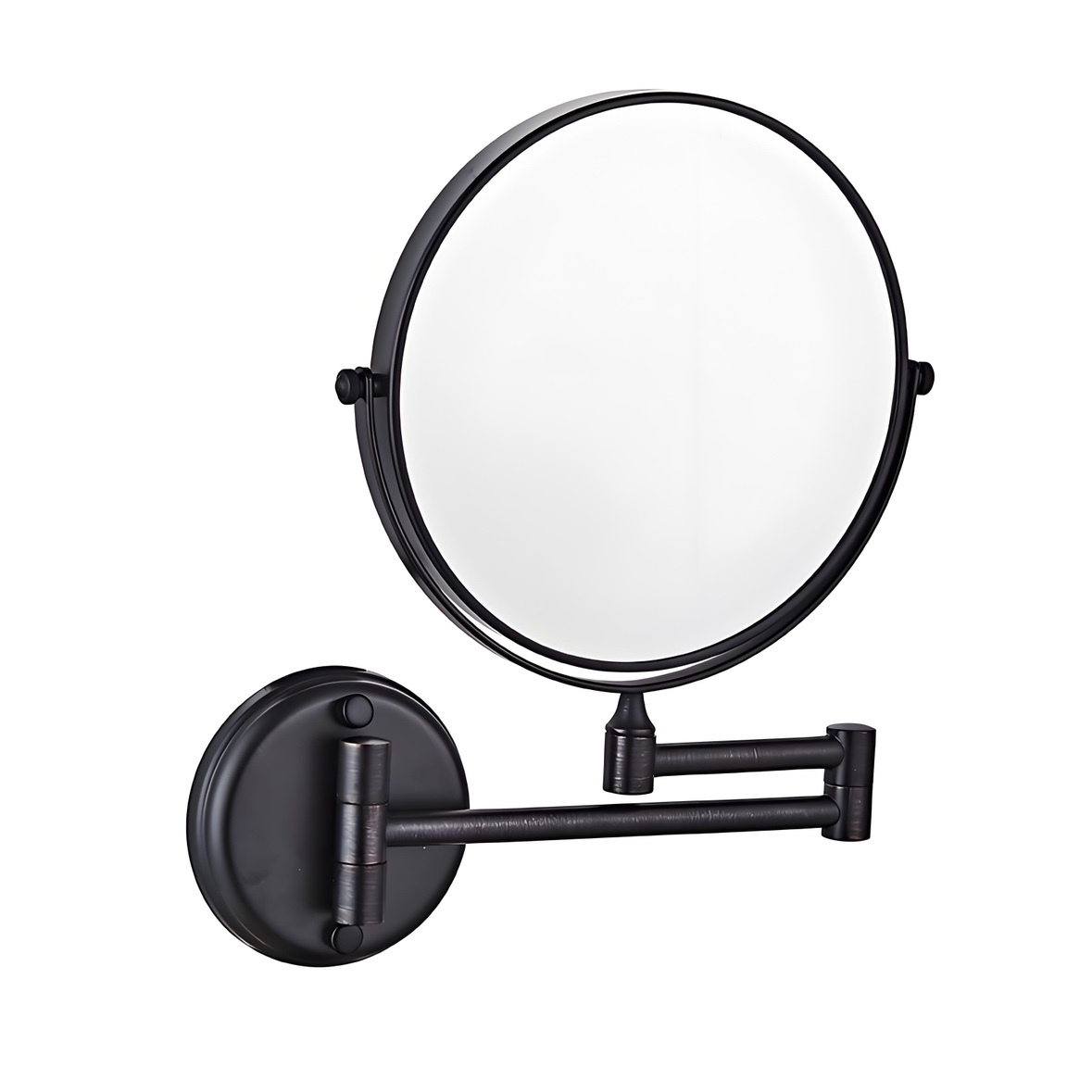 6 Inches Circular Base Wall Mounted Makeup Mirror