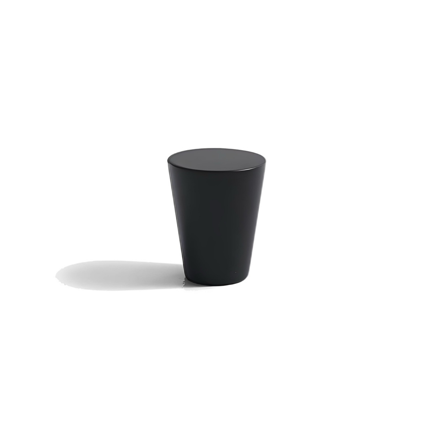 Cone Matte Black Knob