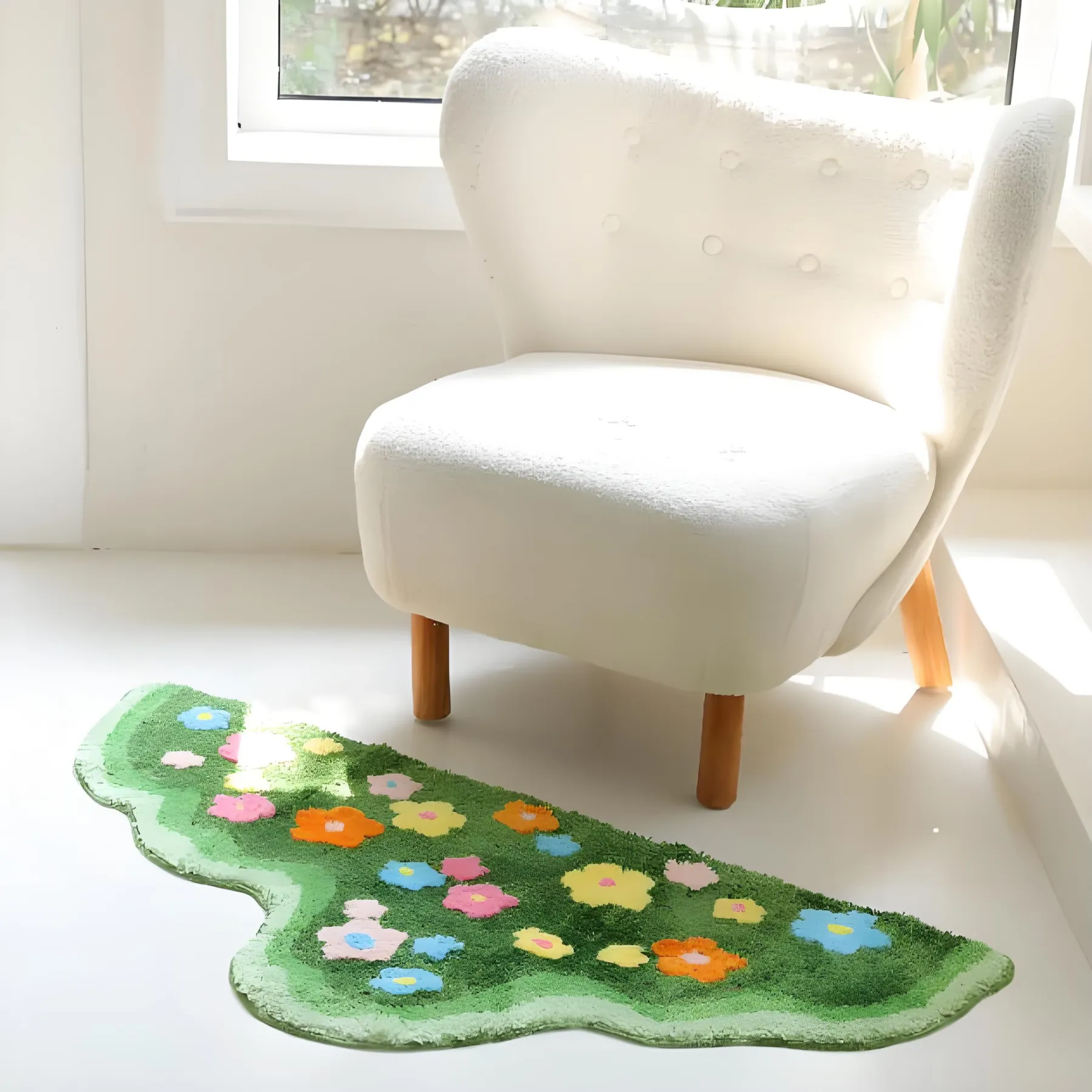 Meadow Flocked Rug