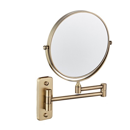 6 Inches Rectangular Base Wall Mounted Makeup Mirror